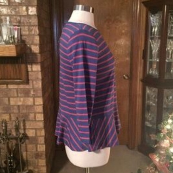 American Living Horizontal Striped Top - Picture 5 of 6